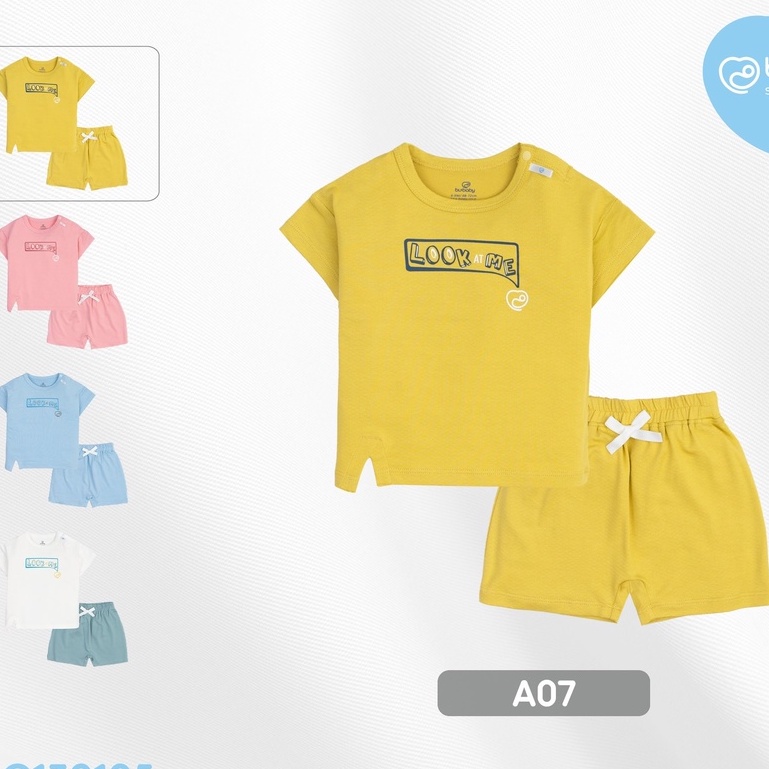 Bộ quần áo cộc tay  BU, bubaby cho bé 6m - 4Y