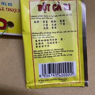 [100 Gói x 3g] Lốc Bột Cà Ri CARIBƠ HIỆU Kim Tinh