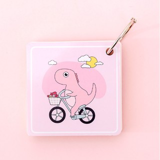 Flashcard hình vuông khủng long| Lumin store