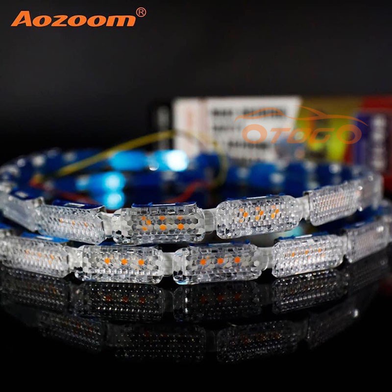 LED Mí Hạt Chạy AOZOOM Thủy Tinh Chính Hãng , LED Mí Hiệu Ứng AUDI ,Bảo Hành Chính Hãng 3 Năm