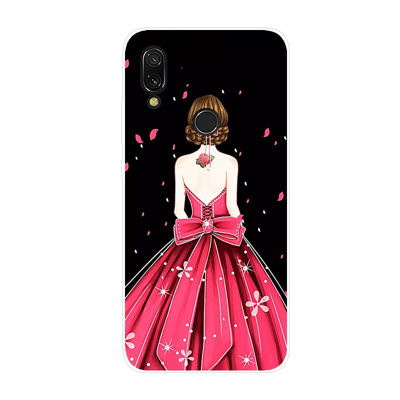 Ốp điện thoại Silicone Mềm In Hình Hoạt Hình Cho Redmi 7 Redmi7