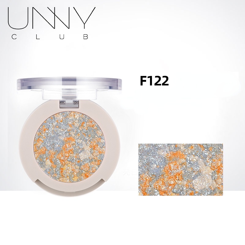 UNNY CLUB Bảng Phấn Mắt Đơn Sắc Ánh Ngọc Trai Nhung Mịn M119 S109