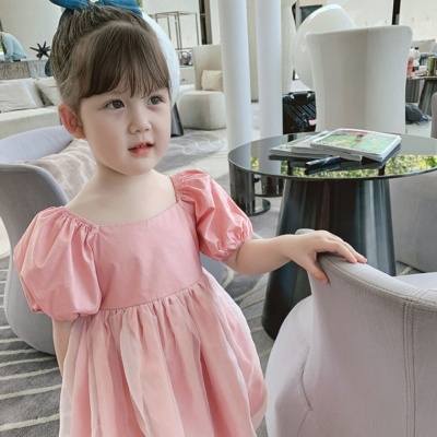 Đầm công chúa phong cách Hàn Quốc dễ thương cho bé gái