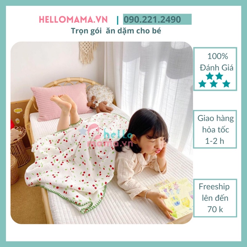 Chăn Xô Cho Bé / Chăn Xô Cao Cấp Manny Cho Bé