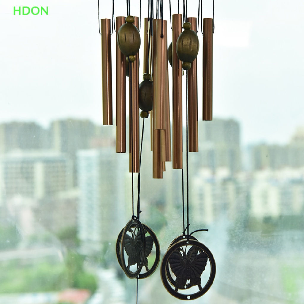 Chuông Gió Ống Đồng Cỡ Lớn Trang Trí Nhà Cửa / Sân Vườn
