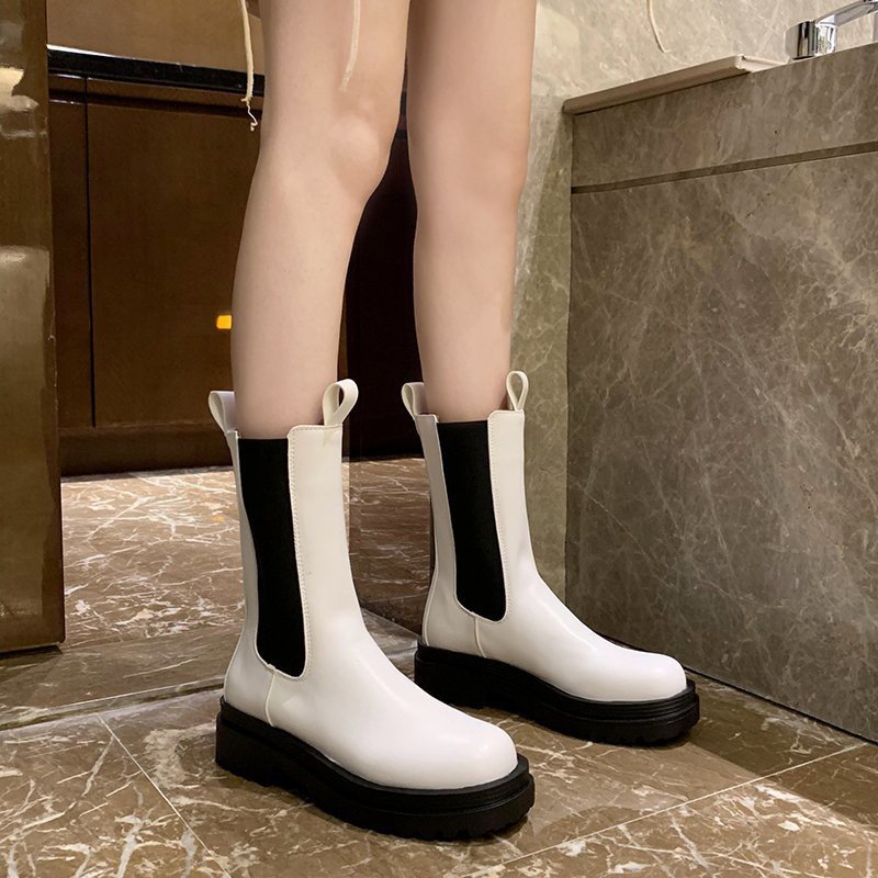 Giày Bốt Martin Cổ Thấp Đế Dày Thời Trang Anh Quốc 2020 Cho Nữ | BigBuy360 - bigbuy360.vn
