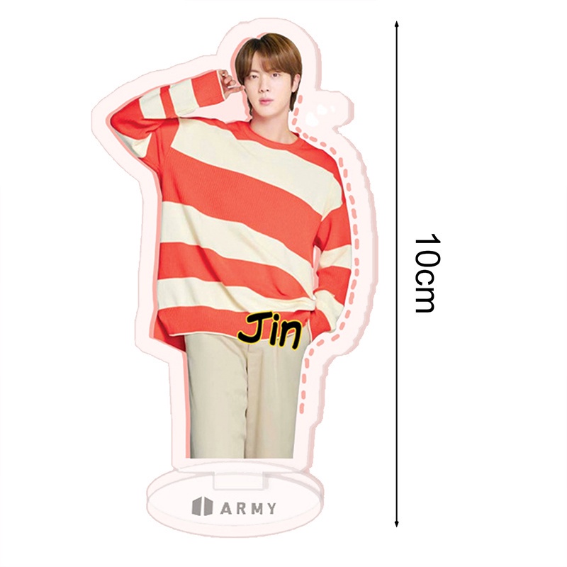 Giá đỡ trưng bày METAGIO bằng acrylic hình các thành viên trong nhóm nhạc BTS