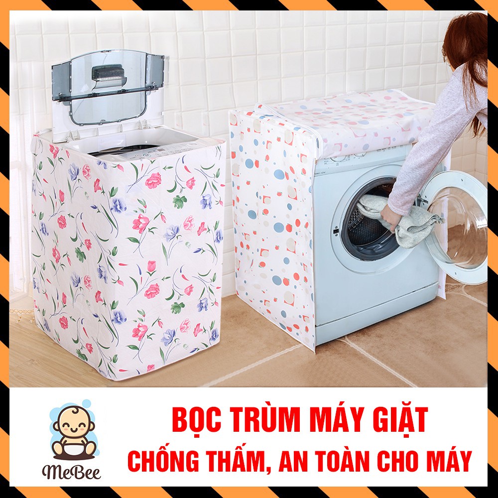 Sỉ 10 Vỏ Bọc Máy Giặt, Áo Trùm Máy Giặt Chống Thấm Nước Size Lớn Cao Cấp