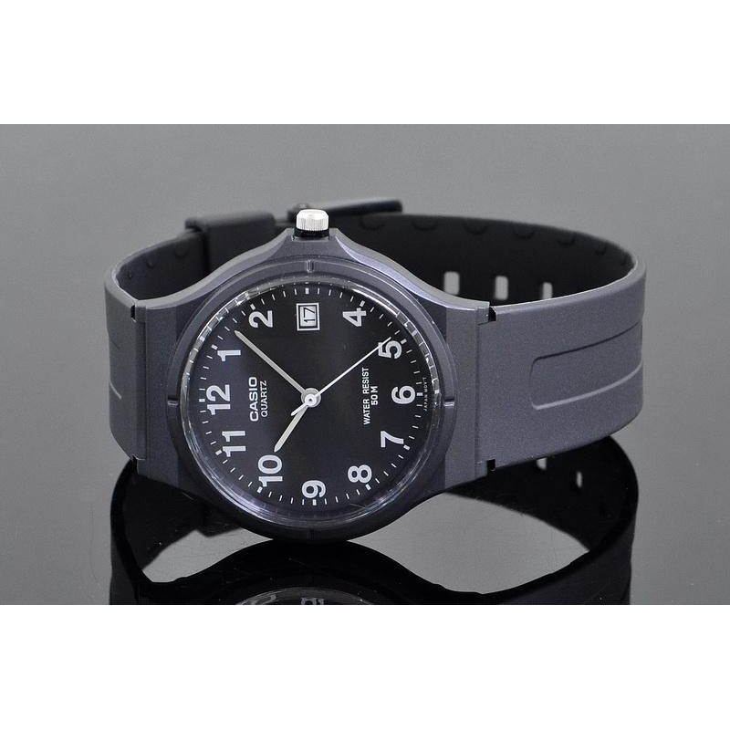 Đồng hồ nữ dây nhựa Casio MW-59-1BVDF chính hãng`