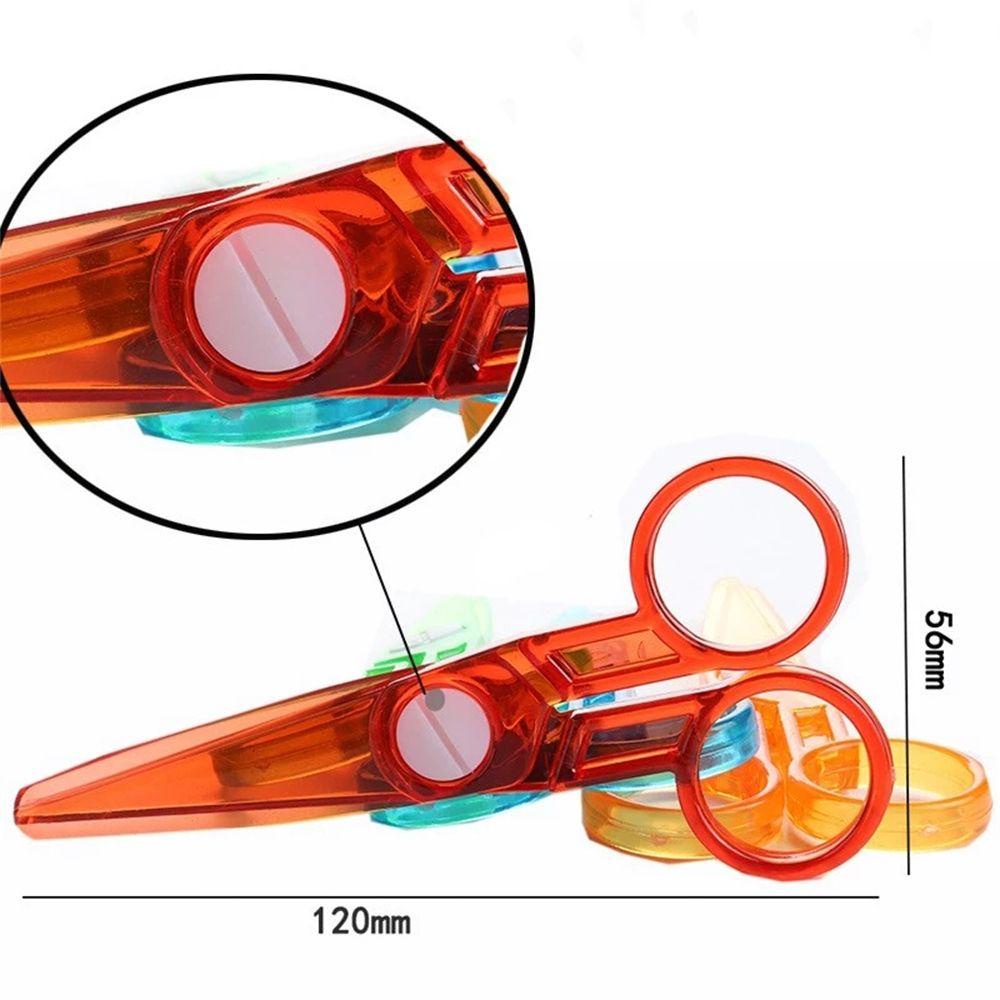 Kéo Cắt Phong Bì Đầu Tròn An Toàn Thiết Kế Đơn Giản Cho Trường Học