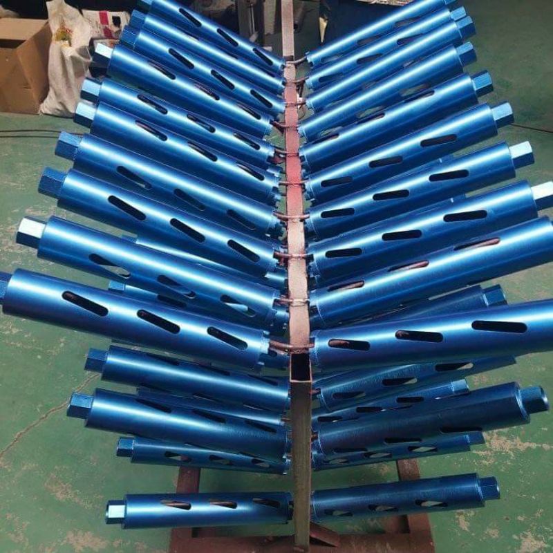 Mũi Khoan Rút Lõi Khô Phi 56, 63 dài 250mm và 370mm chuyên dùng cho thợ điều hòa, mũi rút lõi