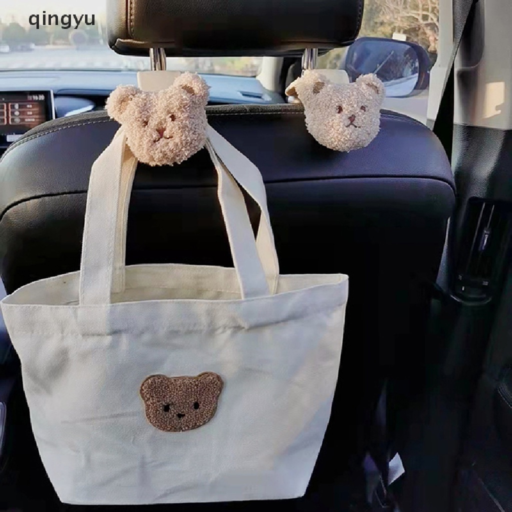 Móc Treo Đồ Hình Đầu Gấu Gắn Xe Đẩy Em Bé Tiện Dụng