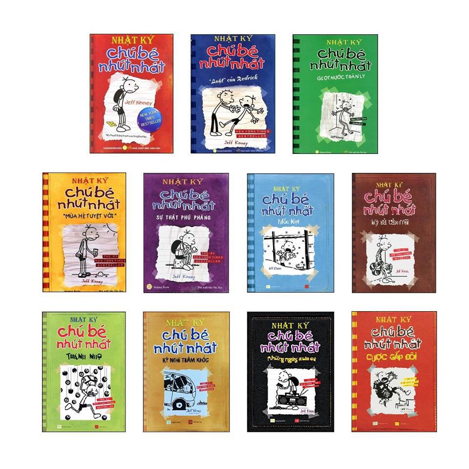 Sách - Combo Nhật Ký Chú Bé Nhút Nhát (Trọn bộ 11 cuốn) Gigabook