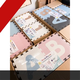 [ hot sale ] <FREE SHIP>Thảm Ghép Cao cấp Simile Puzzle Bộ Chữ Cái tông màu Pastel siêu yêu!
