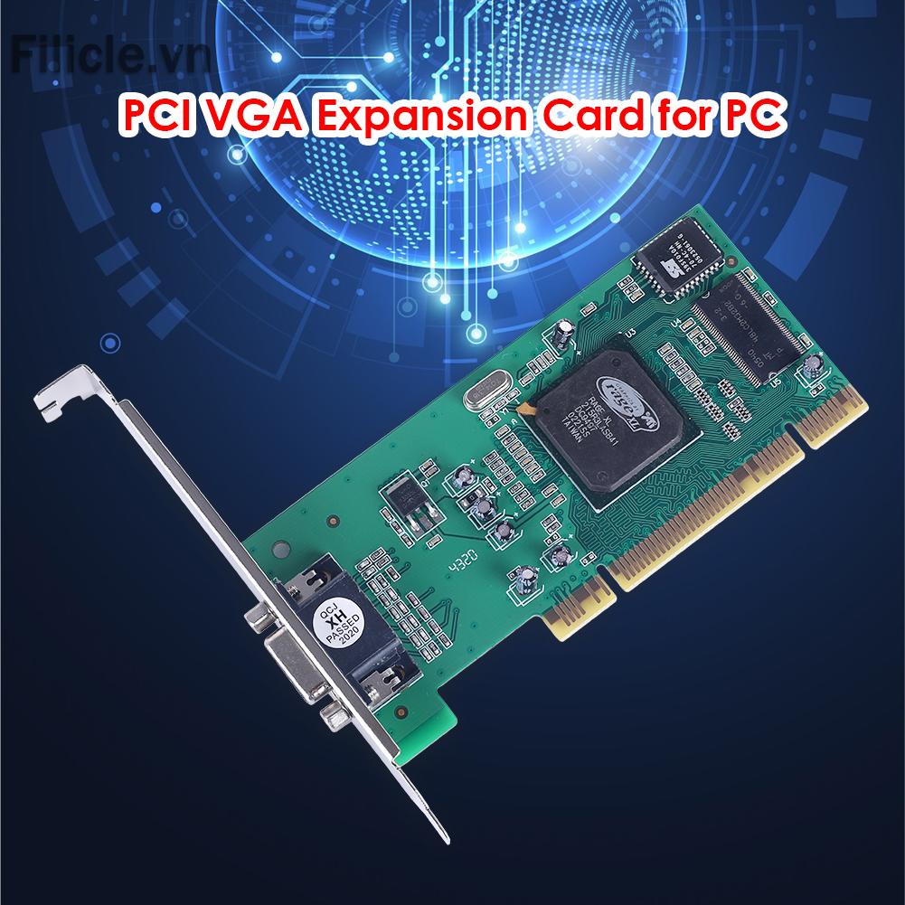 Mô đun chuyển đổi thẻ đồ họa PCI Rage XL 8MB VGA cho máy tính bàn | WebRaoVat - webraovat.net.vn