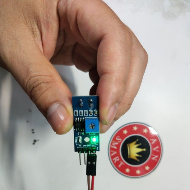 Cảm biến dò line, dò đường màu đen TCRT5000 bo mạch Arduino/ESP8266/ESP32/…