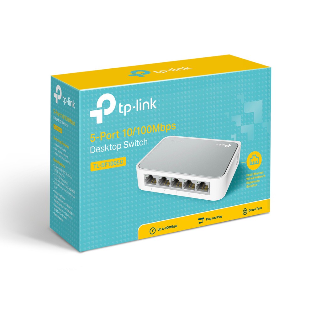 Hub Chia Switch TP-Link 5 Port SF1005D