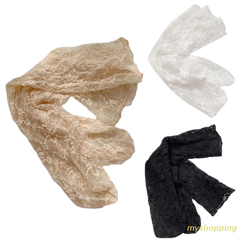 Tất lưới phối ren nhìn xuyên qua kiêu dài dáng rộng phong cách lolita thời trang Hàn Quốc mùa hè dành cho nữ