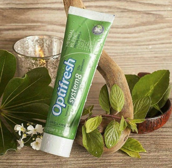 KEM ĐÁNH RĂNG - O.ptifresh System 8 Herbal Blend Toothpaste - 31673