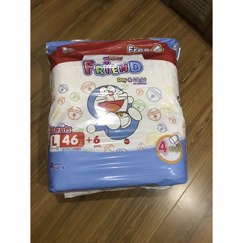 Tã quần Goon friend m58/M54+5/L46+5/xl40+6/xxl34+6