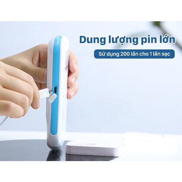 Máy điện xung trị liệu,máy massage xung điện công nghệ TENS chạy bằng pin sạc,giảm đau nhức cơ thể