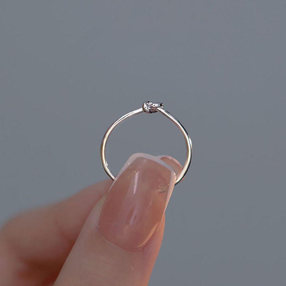Nhẫn Hở Thiết Kế Mỏng Điều Chỉnh Được Tiện Lợi Dành Cho Nữ