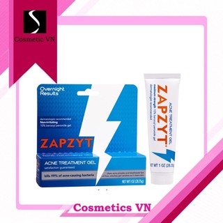 Gel chấm mụn chứa 10% Benzoyl - ZAPZYT ACNES GEL 28.35g
