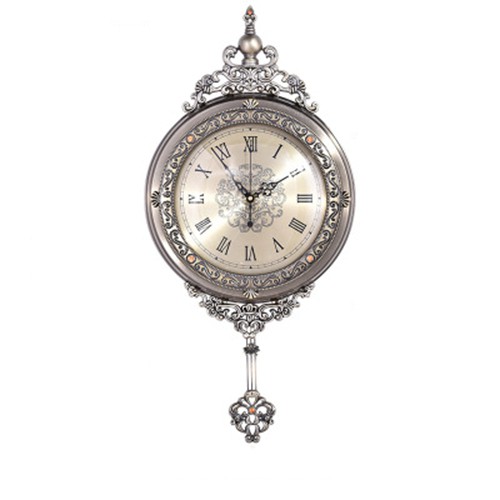 Đồng hồ treo tường cổ điển, Đồng hồ quả lắc chữ số La Mã DH-102 9386 STORE