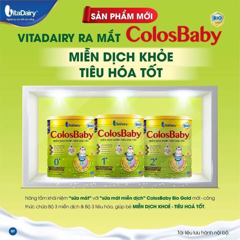 Combo 2Lon Sữa ColosBaby Bio gold 0+ 800g