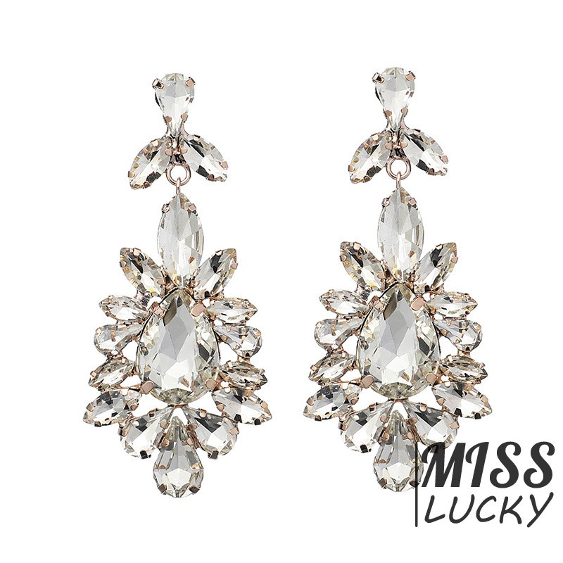 Khuyên tai nữ dạng bản phong cách Âu Mỹ thời trang cá tính