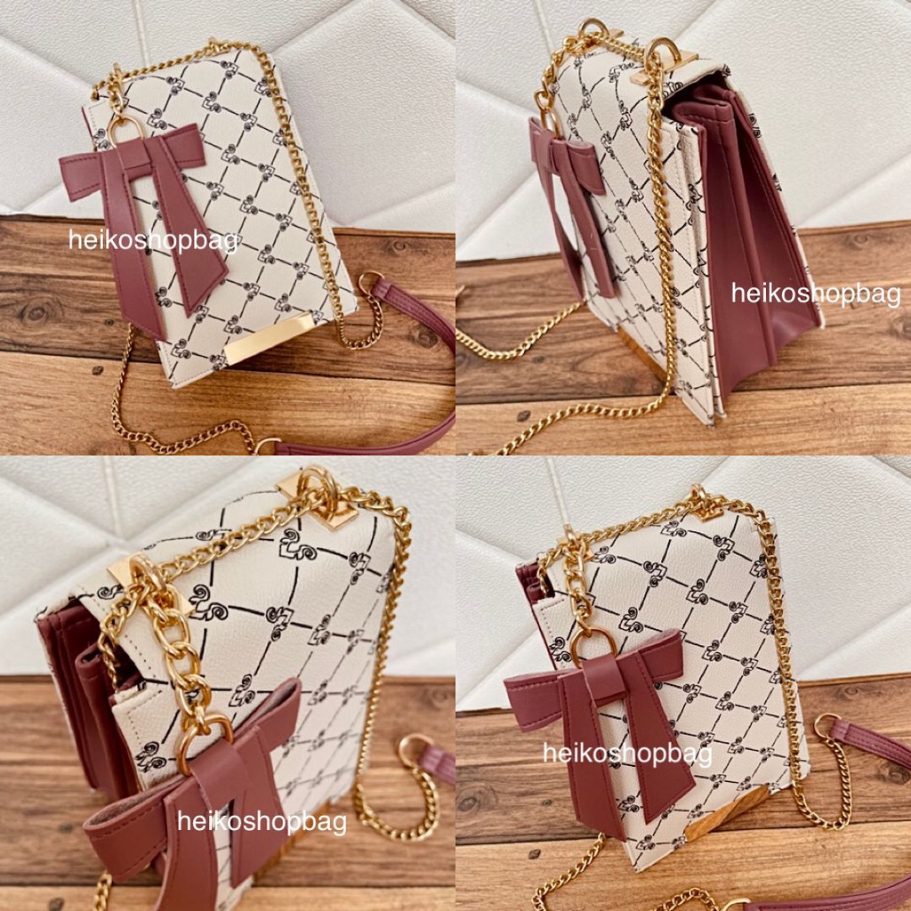 Hanako- Túi Đeo Vai Đựng Điện Thoại Nhập Khẩu Hai Tông Màu HPO KAWAI 2TONE Cho Nữ