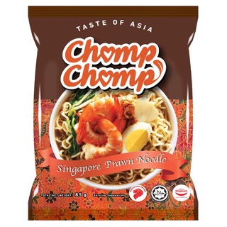 Combo 10 gói mì chomp chomp vị tôm kiểu singapore - gói 85 gram- sản phẩm nhập khẩu 100%