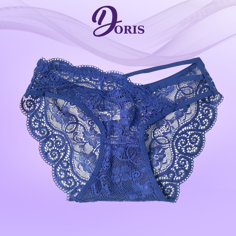 Quần Lót Ren Siêu Mềm Mịn Dây Chéo Sexy Quyến Rũ DORIS 602