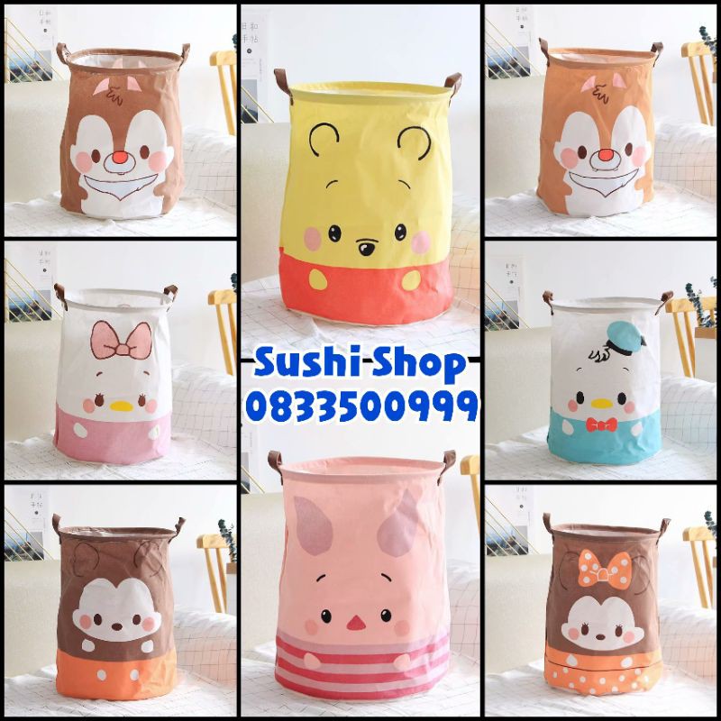 (FreeShip) Giỏ vải, Sọt vải đựng đồ đa năng