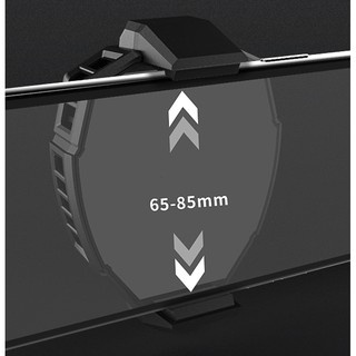 Quạt Tản Nhiệt Điện Thoại MEMO DL 05-DL 06 Siêu Lạnh Hiển Thị Nhiệt Độ, LED RGB, Kẹp Thu Vào 2 Chiều