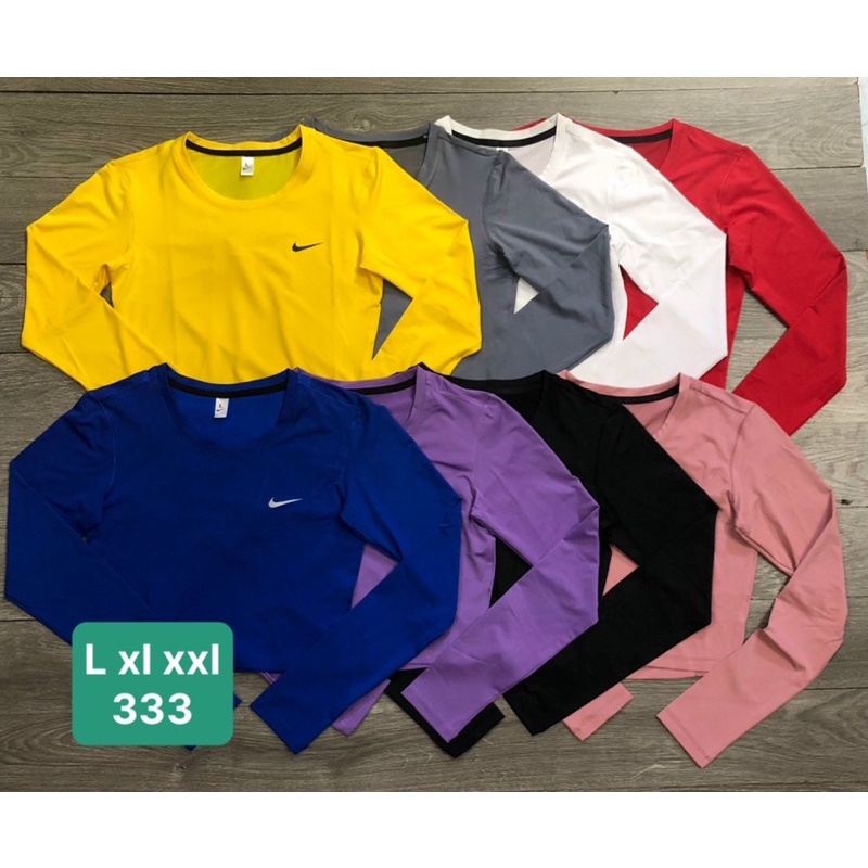 ÁO CROPTOP TAY DÀI  TẬP GYM/YOGA