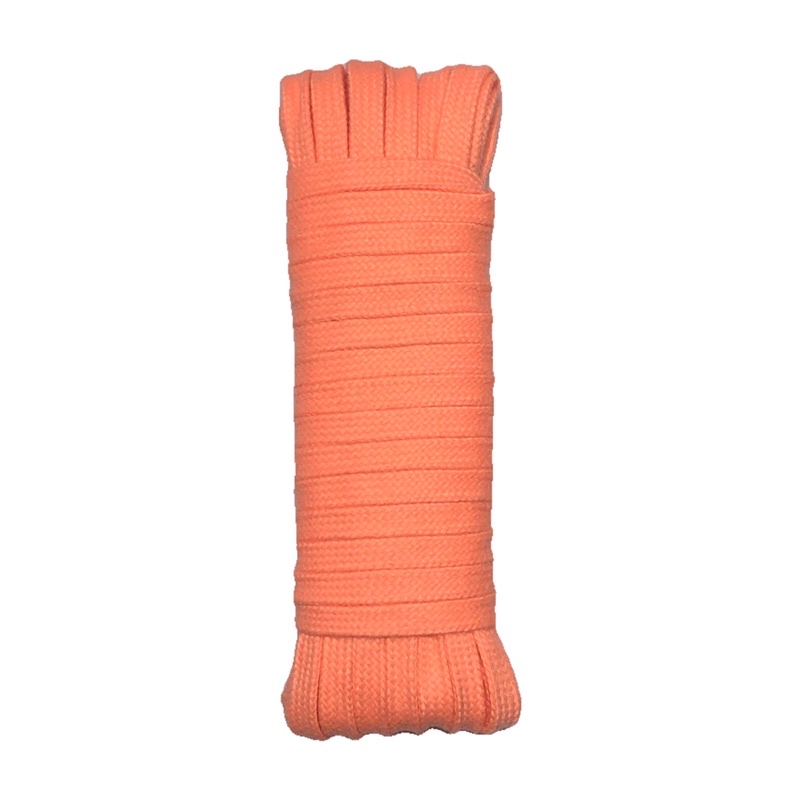 10 mét - Dây Cotton dẹp 8mm dệt ống mền êm tay dùng làm sp handmade, macrame, thời trang