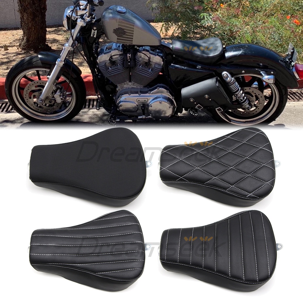 Yên Xe Máy Harley Sportster XL883 48 1200V 72 1200X Chất Liệu Da Pu Cao Cấp