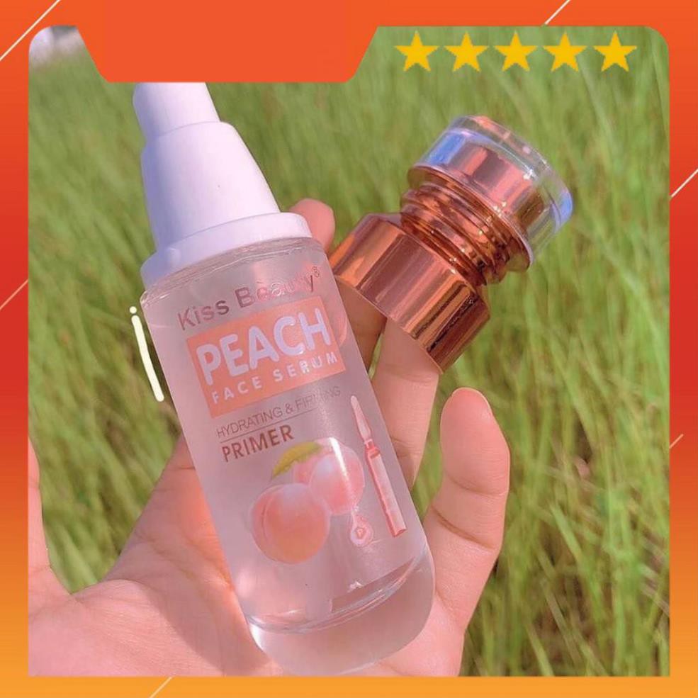 [FreeshipMax] Kem lót dưỡng ẩm làm săn chắc tạo độ bóng Peach kissbeauty
