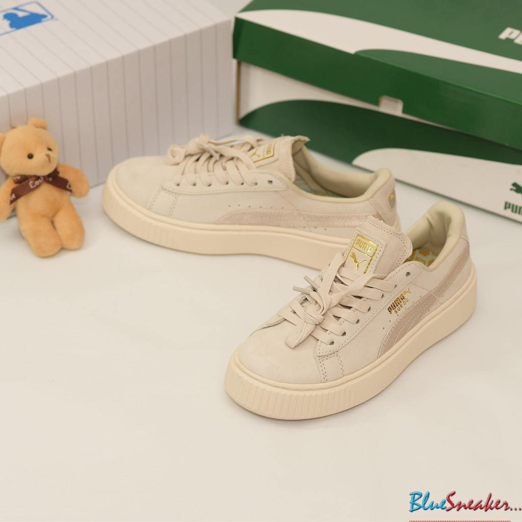 Giày sneaker nữ Puma da lộn