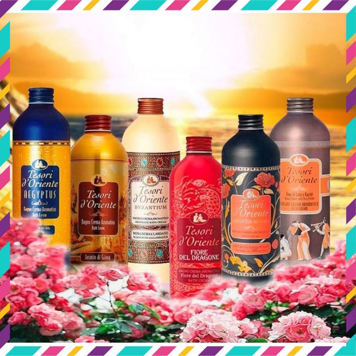 Sữa Tắm Ý Hương Nước Hoa Tesori D’Oriente , Sữa Tắm Dưỡng Ẩm , Dưỡng Trắng Cao Cấp Italia Chai 500ml [ Auth ] | BigBuy360 - bigbuy360.vn
