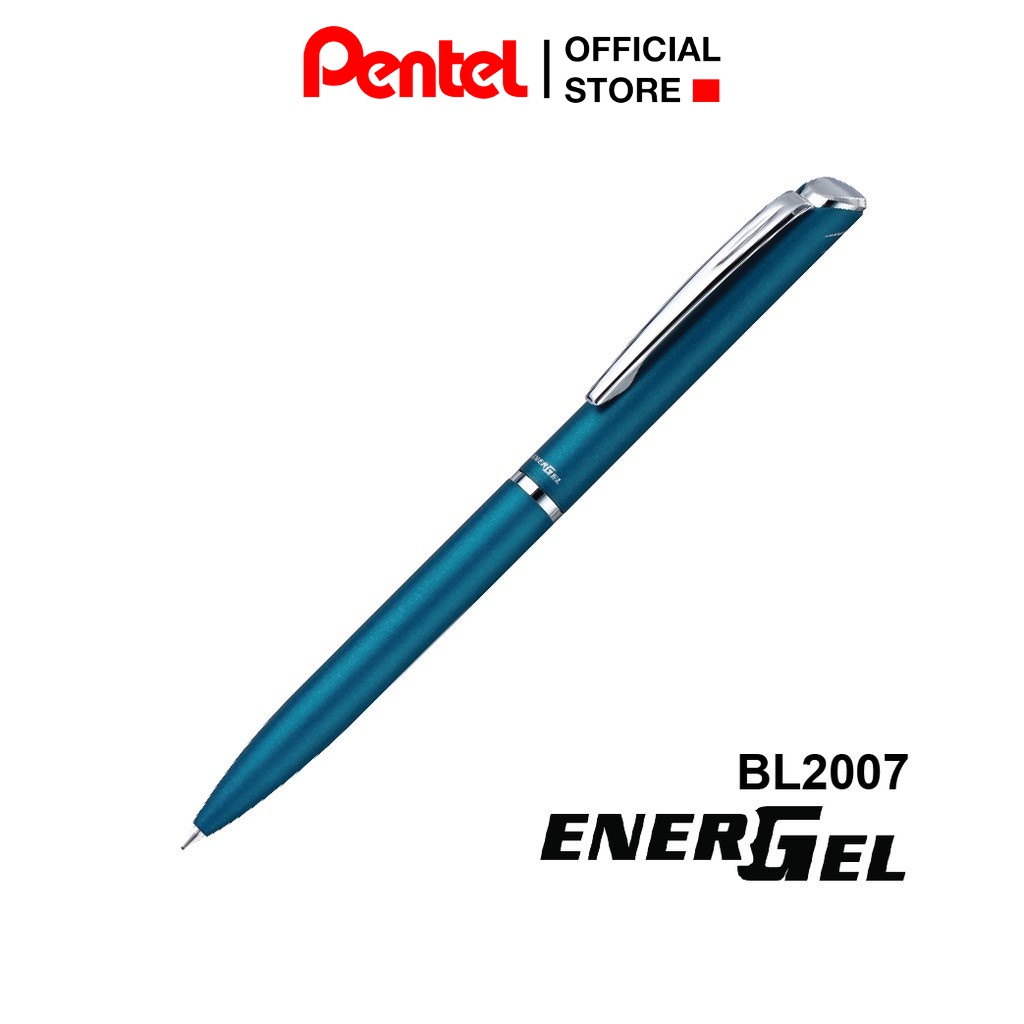 Bút Ký Cao Cấp Pentel BL2007 Ngòi 0.7mm Mực Xanh | Thiết Kế Nắp Vặn Thanh Lịch | Nhiều Màu Vỏ Thời Trang