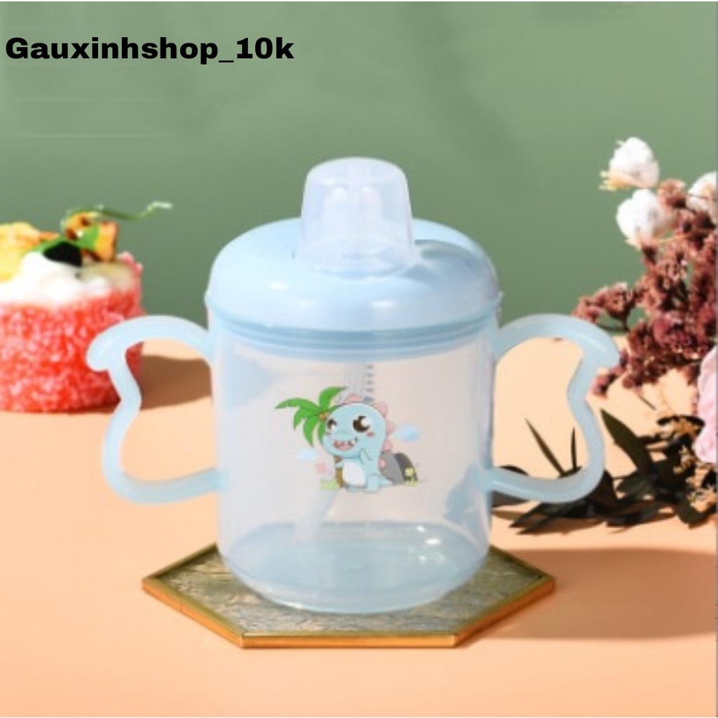 Bình tập uống cho bé có van chống sặc và uống mọi tư thế dung tích 300ml