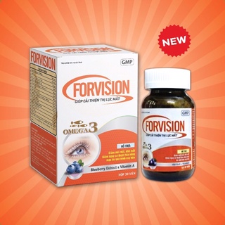 BỔ MẮT OMEGA 3, CAO VIỆT QUẤT VÀ VITAMIN A ( Lọ 30 viên) -GIÚP CẢI THIỆN THỊ LỰC MẮT, GIẢM MỎI MẮT, KHÔ MẮT