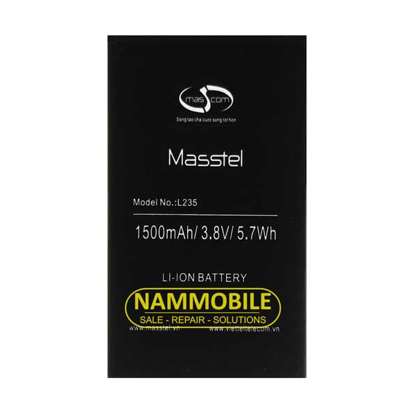 Pin Masstel L235 1500mAh Zin chính hãng