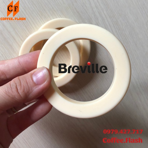 Ron (Gioăng) cao su máy Breville 920 - 58mm màu vàng đục