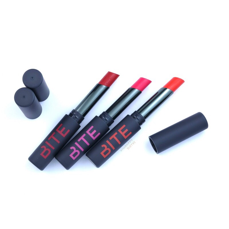 [BITE] Set Son Bite Beauty Sunset Superbloom Out Burst Long Wear Lip Stain Trio