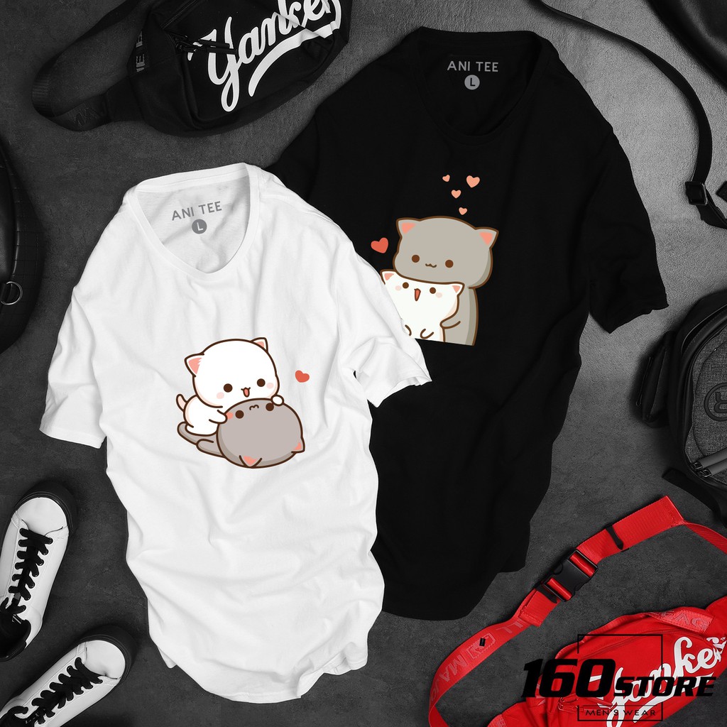 [UNISEX] Áo Đôi 100% Cotton Form Rộng Icon So Cute