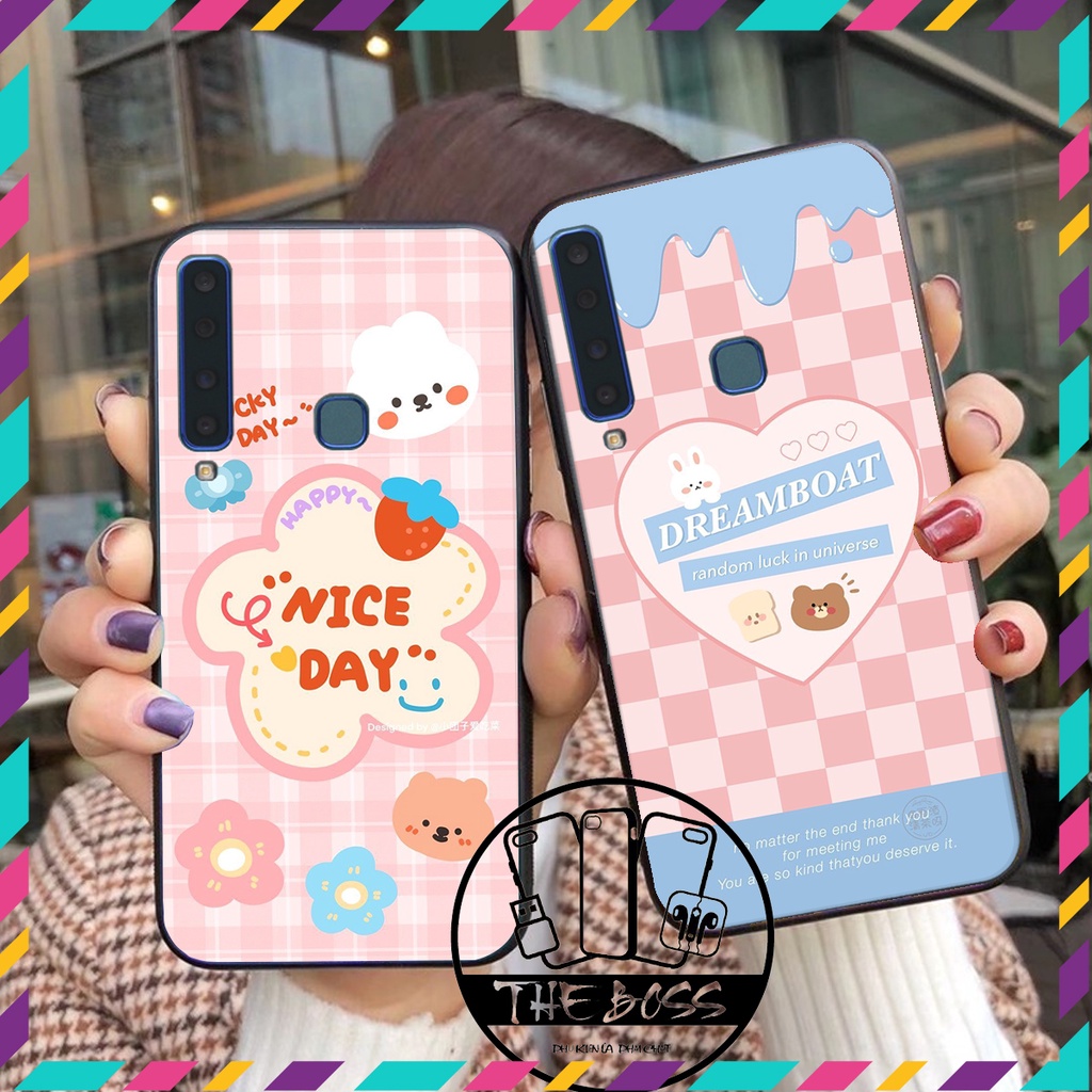 Ốp lưng Samsung A9 2018 in hình  3D  GẤU CỰC XINH- HÌNH SIÊU ĐẸP