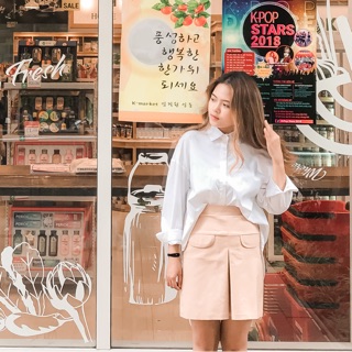 Chân váy vải thô